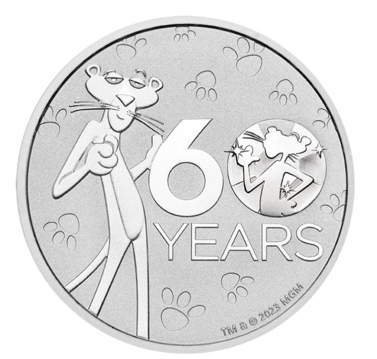 Tuvalu - 60 Jahre Pink Panther 2024 - Edelmetalle Koitz GnbR