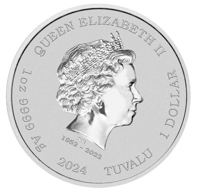 Tuvalu - 60 Jahre Pink Panther 2024 - Edelmetalle Koitz GnbR