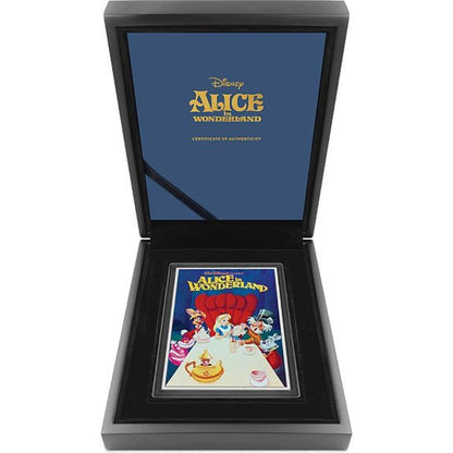 Disney Alice im Wunderland Movie Poster 2024 5 oz Silberbarren