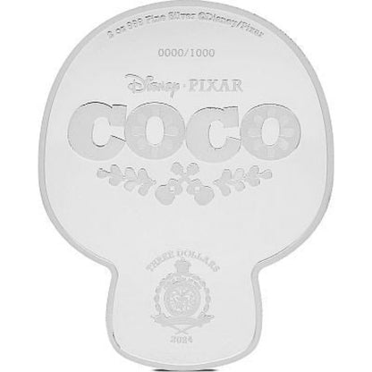 Niue - 2oz Disney Coco Remember Me 2024