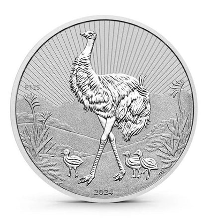 Australien - 2oz Emu mit Baby 2024 - Edelmetalle Koitz GnbR