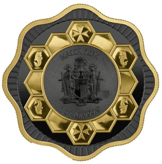 Malta - 2oz Malteser Biene 2024 - Edelmetalle Koitz GnbR