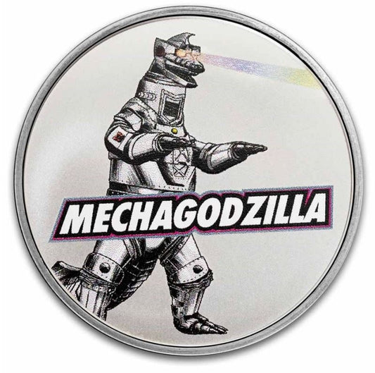 Niue - Godzilla vs Monsters Mechagodzilla 2024 Color