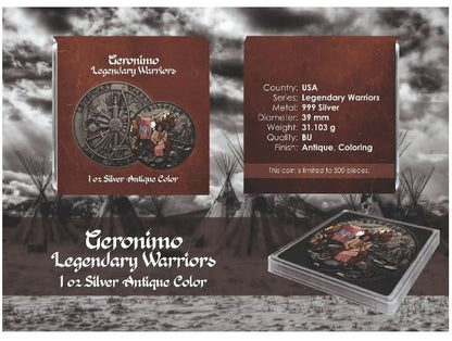 Warriors #6 Geronimo 2024 Color - Edelmetalle Koitz GnbR