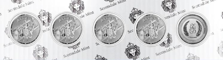 Saint Kitts & Nevis - Wappen 2024 - Edelmetalle Koitz GnbR
