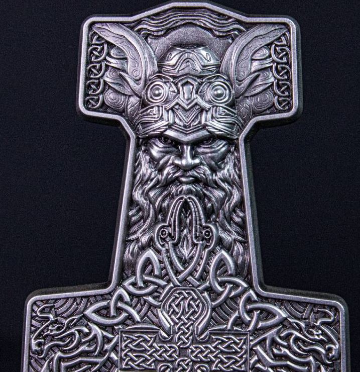 Südkorea - 2oz Mjolnir Thor's Hammer