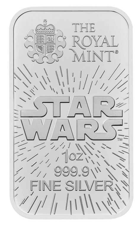 Großbritannien - Star Wars 1oz Barren 2024 - Edelmetalle Koitz GnbR
