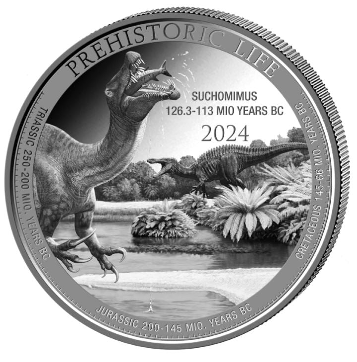 Kongo - #02 Prehistoric II Suchomimus 2024 - Edelmetalle Koitz GnbR