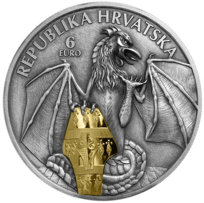 Kroatien - 2oz Trsat Drache 2024