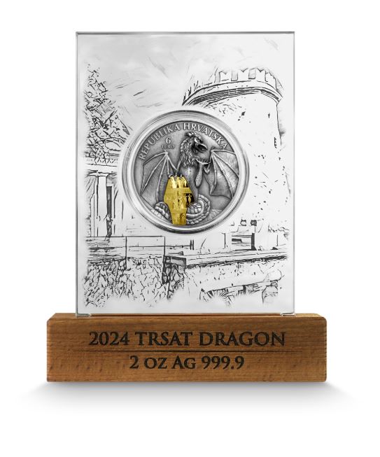 Kroatien - 2oz Trsat Drache 2024