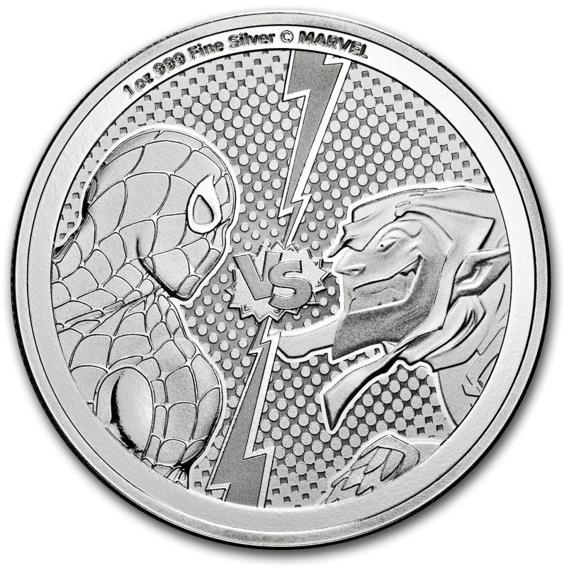 Niue - Spiderman vs. Green Goblin 2024 - Edelmetalle Koitz GnbR