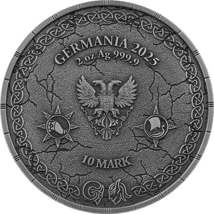 Germania - Ragnarök Loki & Heimdall Ultra High Relief 2 oz Silver 2025