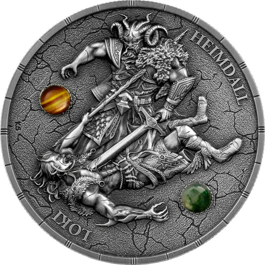 Germania - Ragnarök Loki & Heimdall Ultra High Relief 2 oz Silver 2025