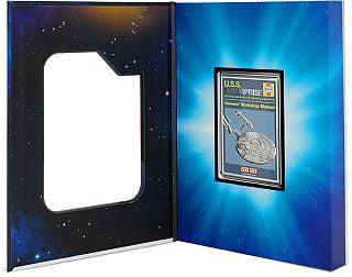 Niue Star Trek U.S.S. Enterprise NCC-1701 Handbuch 2025 1 oz Silber PP
