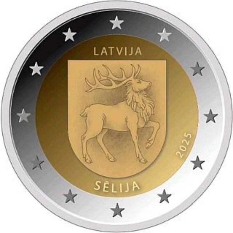 Lettland 2€ 2025 - Selija
