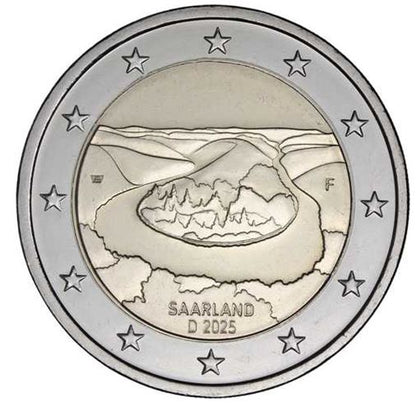 Deutschland 2€ 2025 - Saarland F