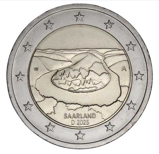 Deutschland 2€ 2025 - Saarland A