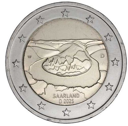 Deutschland 2€ 2025 - Saarland D