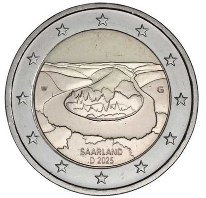 Deutschland 2€ 2025 - Saarland G