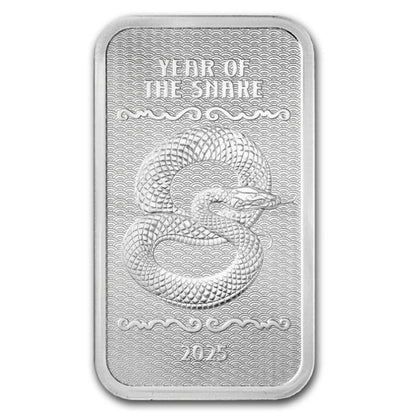 USA - 5oz Lunar Schlange Barren 2025