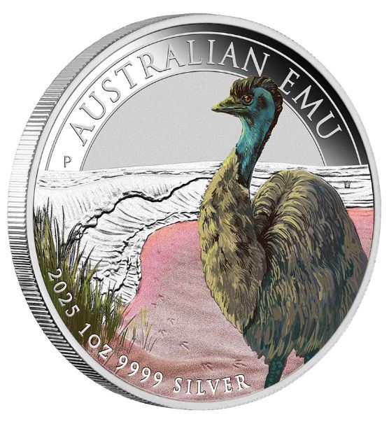 Australien - Emu 2025 coloriert