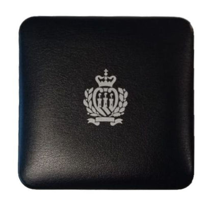 San Marino - Präsentationsetui für Wanderfalke 2025 - Edelmetalle Koitz GnbR