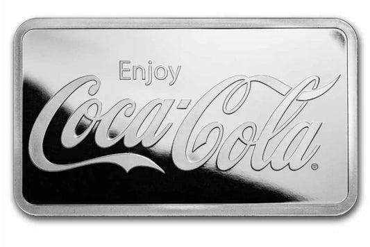 Coca-Cola Silberbarren 1 oz 2025