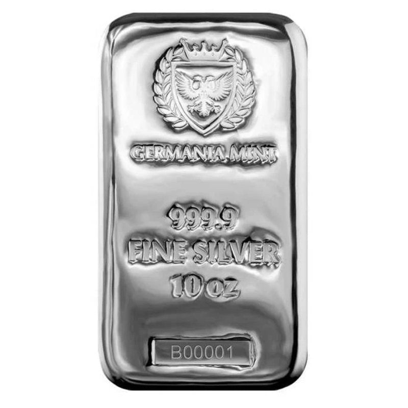 Germania Mint - 10oz Silberbarren