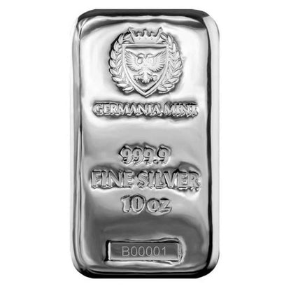 Germania Mint - 10oz Silberbarren