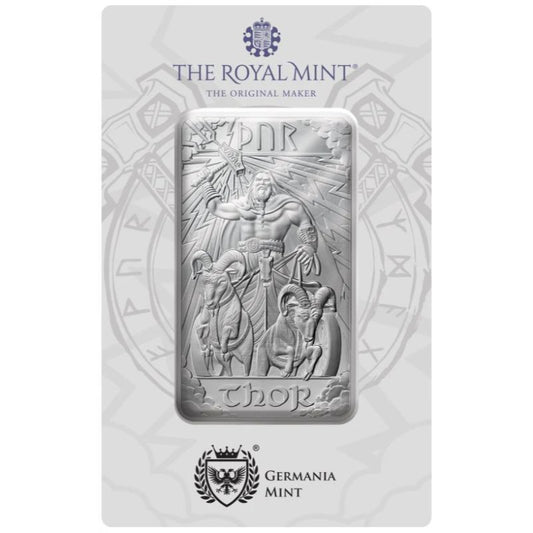 Großbritannien - 10oz Barren Gott Thor 2025