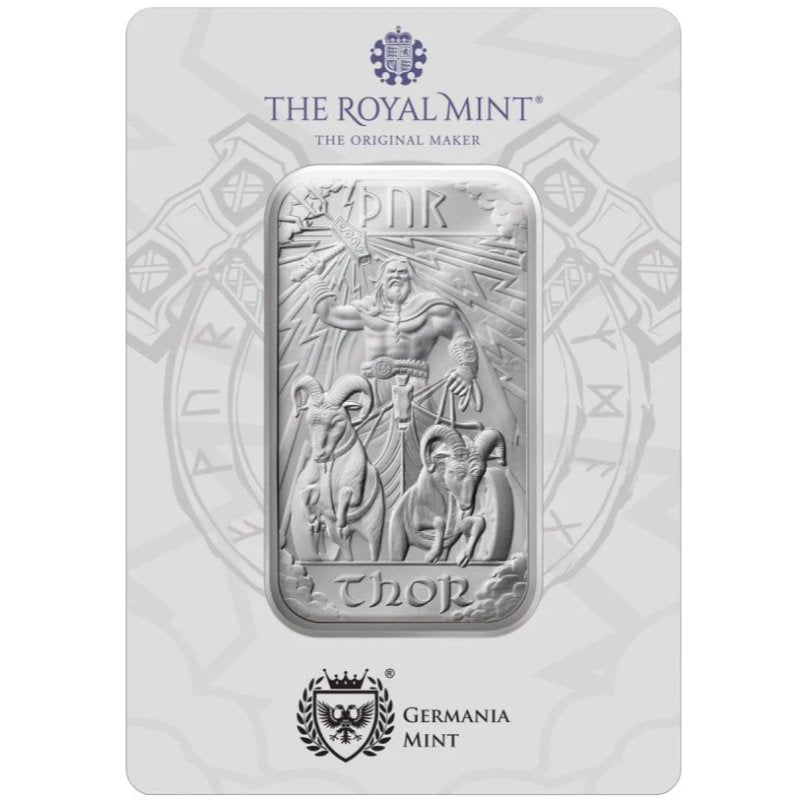 Großbritannien - Gott Thor 1oz Barren 2025