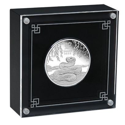 Australien - Lunar III Schlange 2025 Proof - Edelmetalle Koitz GnbR