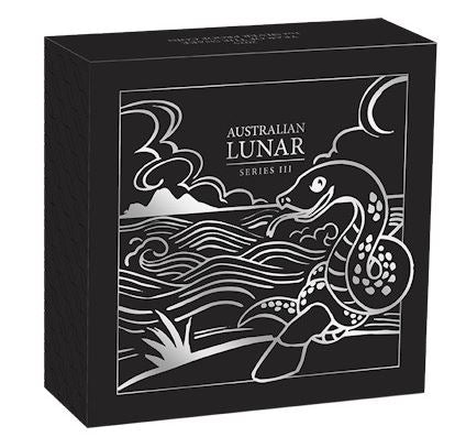 Australien - Lunar III Schlange 2025 Proof - Edelmetalle Koitz GnbR