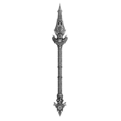 Gungnir – Odins Speer als 2 oz Silbermedaille (2025), Antik-Finish, Hochrelief, limitiert auf 540 Stück

