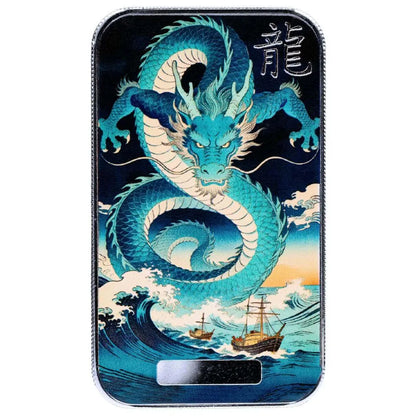 Dragon Cānghǎi Boundless Sea 2026 1 oz Silberbarren farbig