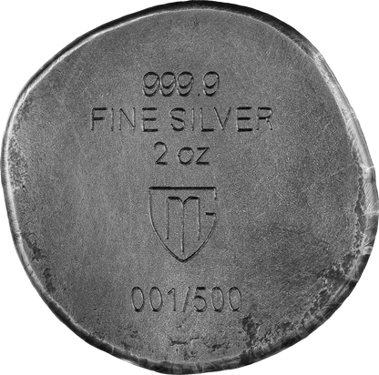 Germania Mint Bearlin 2026 2 oz Silber Gussbarren