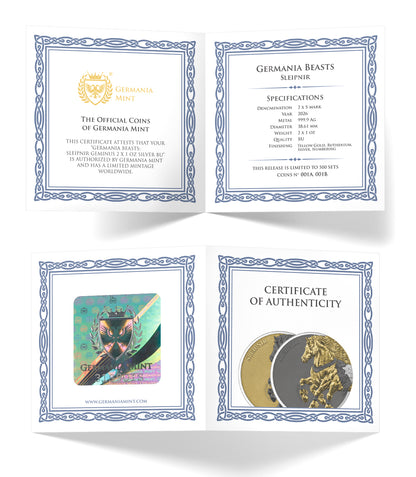 Germania  - Sleipnir 2026 2x1 oz Geminus