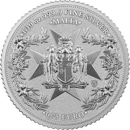 Malta Golden Eagle 2026 1/10 oz Silbermünze Coincard
