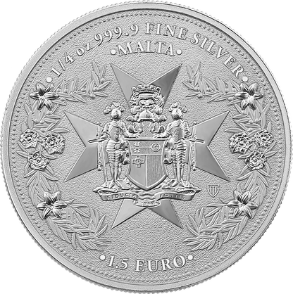 Malta Golden Eagle 2026 1/4 oz Silbermünze Coincard