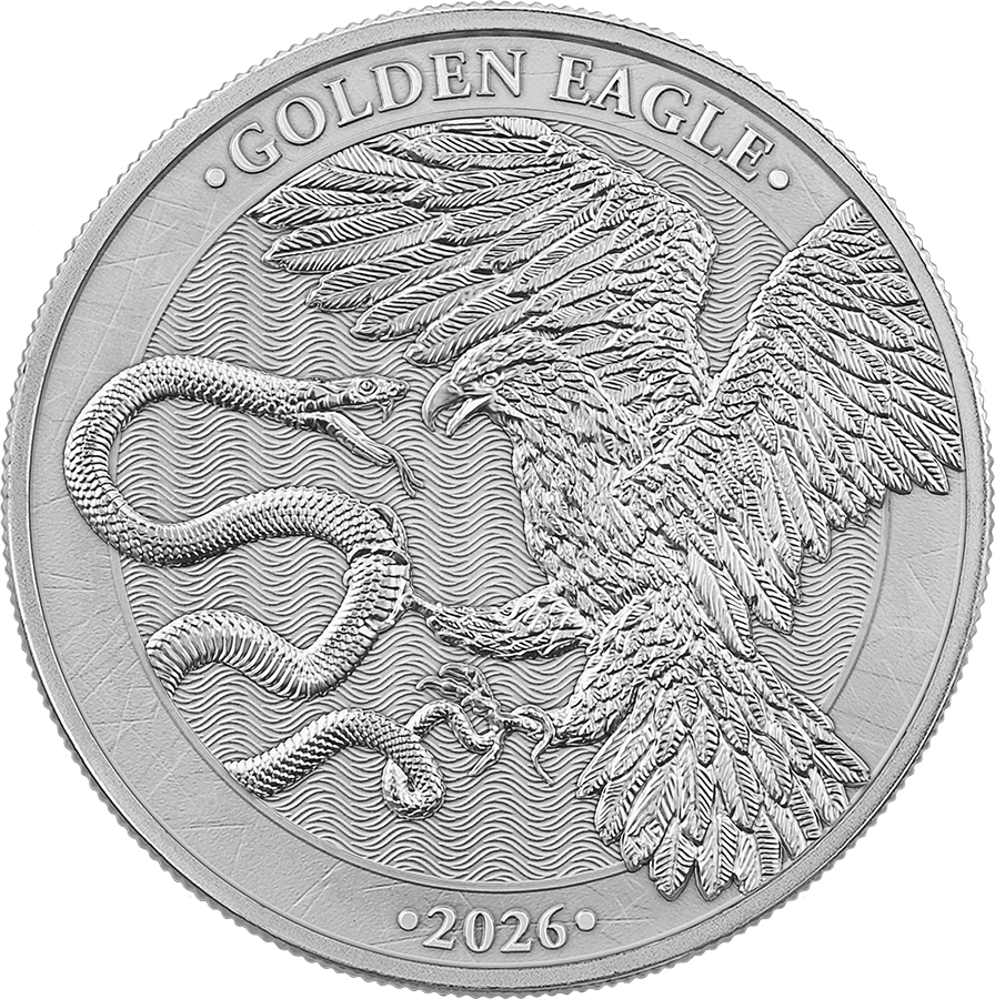 Malta Golden Eagle 2026 Silbermünze Coincard