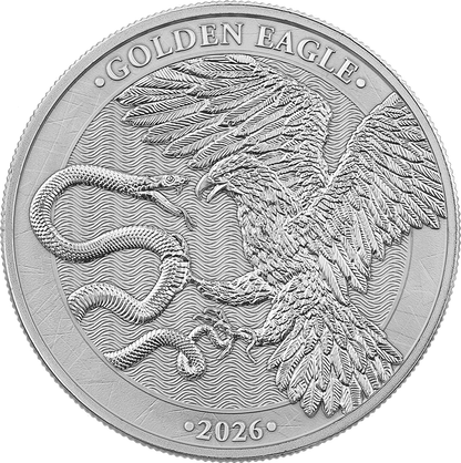 Malta Golden Eagle 2026 Silbermünze Coincard