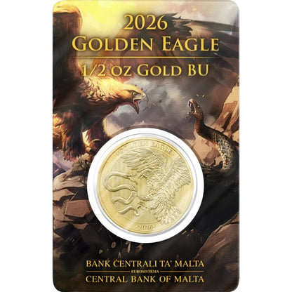 Malta - 1/2oz Gold Golden Eagle 2026