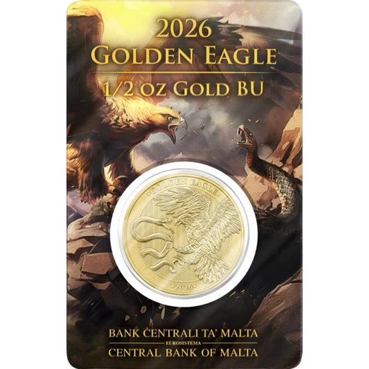 Malta - 1/2oz Gold Golden Eagle 2026