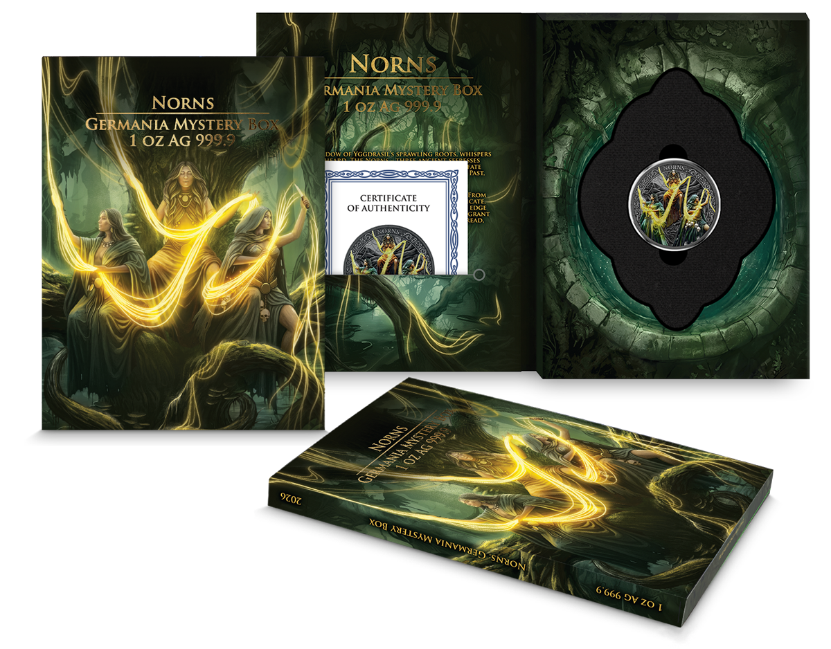 Germania - 1 Unze Norns aus der Mystery Box 2026