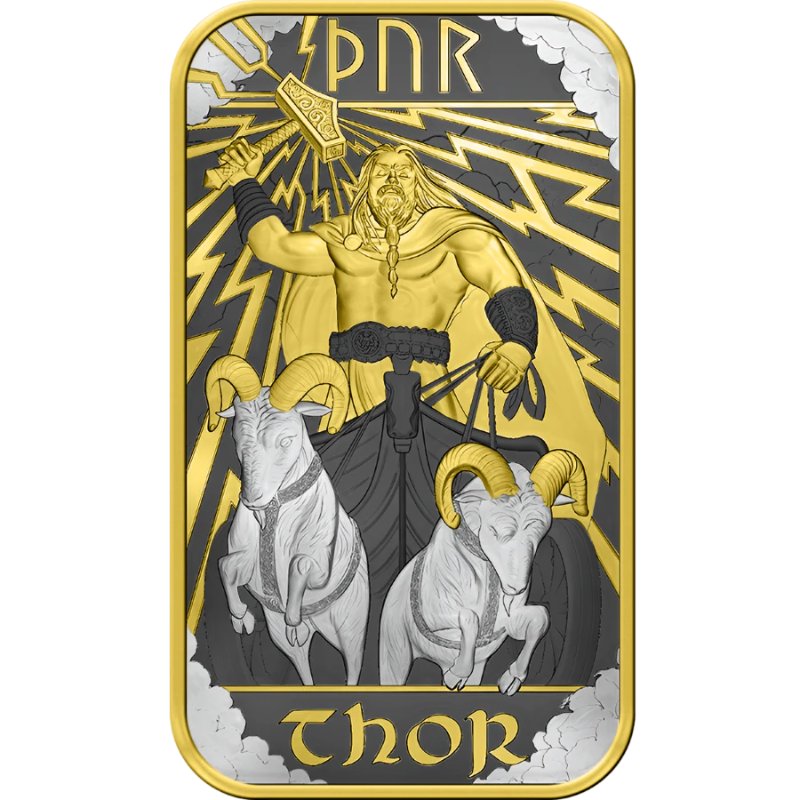 Großbritannien - Gott Thor 1oz Barren Special Edition