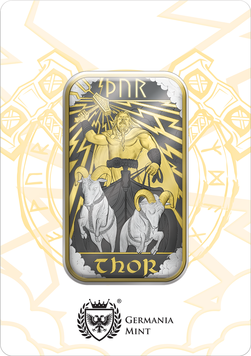 Großbritannien - Gott Thor 1oz Barren Special Edition