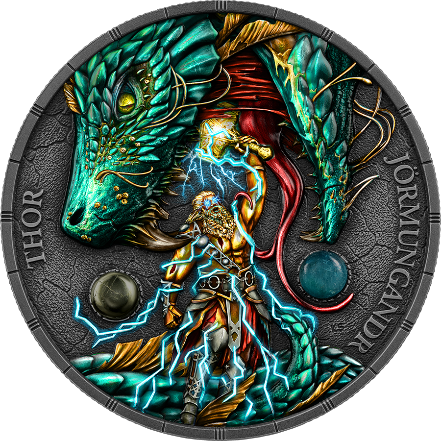 Germania - Ragnarök 2oz Thor & Jörmungandr 2026