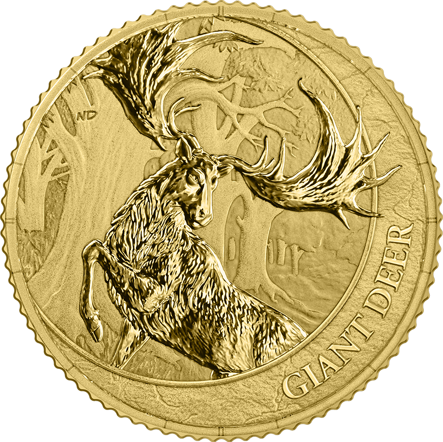Liberia - Germania 0,1oz Gold Riesenhirsch 2026