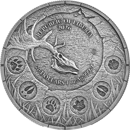Liberia - Germania Megafauna Riesenhirsch 2026 Oblivion
