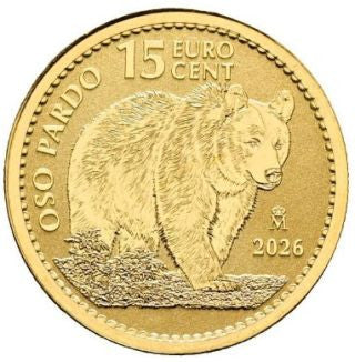 Spanien Spanischer Bär 2026 1/10 oz Gold